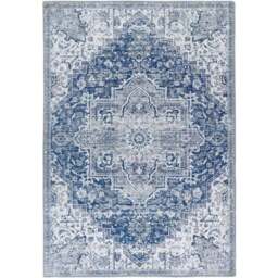Origins My Washable Garda Rug 160 x 230cm - Blue - Origins Rugs - Wilko - thumbnail 1