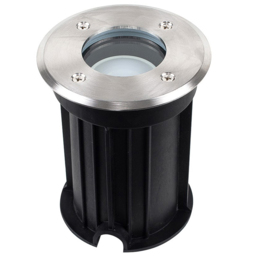 ValueLights Sussex Silver Outdoor Ground Walkover Light - Size: 16 x 17.6 x 17.6cm - Wilko - thumbnail 1