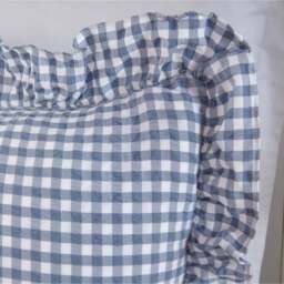 Josette Frill Duvet Set Blue Superking - Size: Super King - Wilko - thumbnail 6