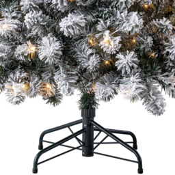 Evergreen Classics Snowy Oxford Pine Pre-Lit Artificial Christmas Tree 6ft - Wilko - thumbnail 7