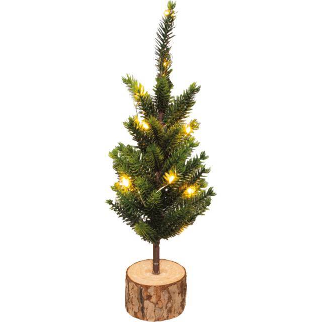 St Helens LED Green Finish Decorative Christmas Tree - Size: 300 x 60 x 60cm - Wilko - image 1