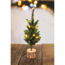 St Helens LED Green Finish Decorative Christmas Tree - Size: 300 x 60 x 60cm - Wilko - thumbnail 5