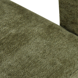 Living and Home Green Chenille Upholstered Accent Chair with Lumbar Pillow - Size: Single - Wilko - thumbnail 6