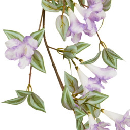 Morning Glory Garland - Green and Purple - Wilko - thumbnail 4