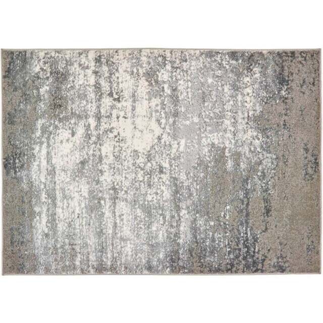 Origins Grey Poetic Reflection Rug 80 x 150cm - Origins Rugs - Wilko - image 1