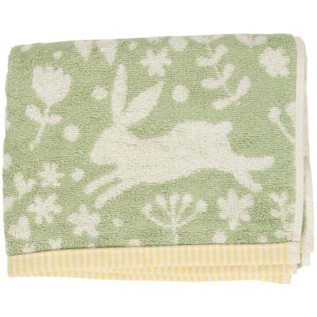 Meadow Towel Sage Bath Towel - Wilko - image 1