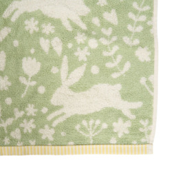 Meadow Towel Sage Bath Towel - Wilko - thumbnail 6