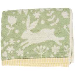 Meadow Towel Sage Bath Towel - Wilko