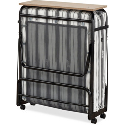Jay-Be Supreme Single Automatic Folding Bed with Rebound e-Fibre Mattress - Black - Wilko - thumbnail 4
