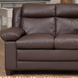 Standish 2 Seater Brown Bonded Leather Sofa - Artemis Home - Wilko - thumbnail 3