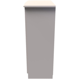 Crowndale Knightsbridge 4 Drawer Kashmir Gloss Deep Chest of Drawers Ready Assembled - Kashmir Gloss & Kashmir - Wilko - thumbnail 5