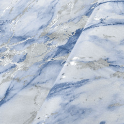 Velosso Blue Marble Sherpa Throw 150 x 200cm - Size: 150 x 200 x 1cm - Wilko - thumbnail 4