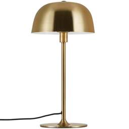 Nordlux Cera Brass Table Lamp - Size: 47 x 24 x 47cm - Gold - Wilko - thumbnail 1