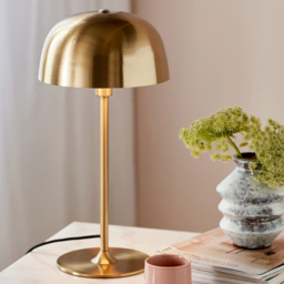 Nordlux Cera Brass Table Lamp - Size: 47 x 24 x 47cm - Gold - Wilko - thumbnail 3