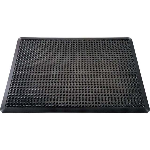 Floortex Doortex Black Anti-Fatigue Bubble Mat 60 x 90cm - Size: 90 x 60 x 1.6cm - Wilko - image 1