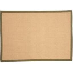 Esselle Home Swinton Green Sisal Jute Boucle Rug 160 x 230cm - Size: 230 x 160 x 1cm - Wilko - thumbnail 1