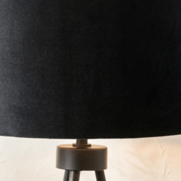 Pacific Lifestyle Houston Matt Black Metal Tripod Floor Lamp - Wilko - thumbnail 4