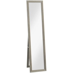 Portland Grey Full Length Freestanding Wall Mirror - Size: 157 x 3.8 x 37cm - Wilko