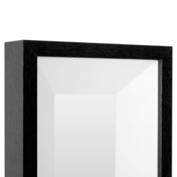Premier Housewares Box Design Black Photo Frame - Size: A6 - Wilko - thumbnail 5