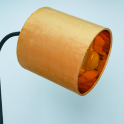 Kliving Hove Ochre Shade Floor Lamp - Size: 170 x 22 x 22cm - Yellow - Wilko - thumbnail 4