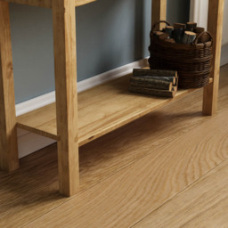 VIDA DESIGNS Corona 2 Drawer Solid Pine Console Table - Size: 31 x 83 x 70cm - Brown - Wilko - thumbnail 7