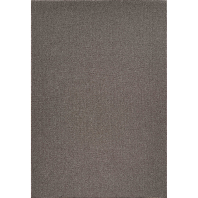 Desire Rugs Simple Dark Beige Low Pile Felt Backing Tufted Rug 170 x 120cm - Size: 120 x 170cm - Gold - Wilko - image 1