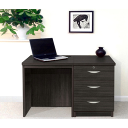 R White Cabinets 3 Drawer Black Set-03 Desk - Size: 72.8 x 107.9 x 54cm - Wilko - thumbnail 5