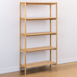Florence Braidwood 4 Shelf Oak Bookcase - Brown - Furniture To Go - Wilko