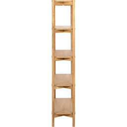 Florence Braidwood 4 Shelf Oak Bookcase - Brown - Furniture To Go - Wilko - thumbnail 4