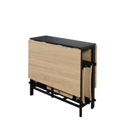 Otis Folding Table and Chairs - Size: 4 Seater - Natural - Wilko - thumbnail 5
