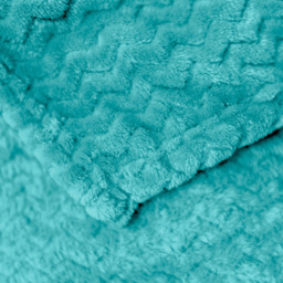 Velosso Duck Egg Moda Throw 150 x 200cm - Size: 150 x 200 x 1cm - Wilko - thumbnail 4