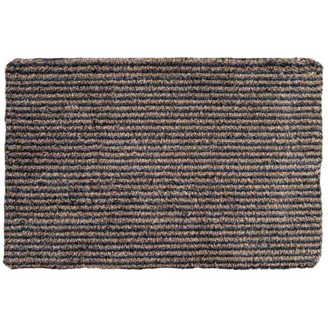 JVL Kensington Striped Barrier Door Mat 50 x 75cm - Multi - JVL Homewares - Wilko - image 1