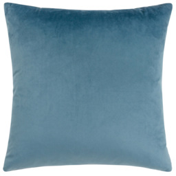 Paoletti Ledbury Smoke and Rose Velvet Jacquard Cushion - Size: 45 x 45 cm - Multi - Wilko - thumbnail 3
