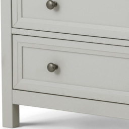 Julian Bowen Maine 5 Drawer Dove Grey Chest of Drawers - Wilko - thumbnail 5