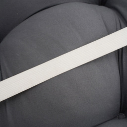 Living and Home Dark Grey Cloud Shaped Ruffle Soft Headboard Pillow 75 x 180cm - Size: 75 x 180 x 10cm - Wilko - thumbnail 4