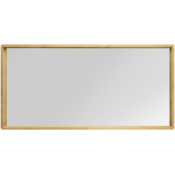 The Naturalis Solid Oak Rounded Corner Leaner Wall Mirror 170 x 85cm - Cream - MirrorOutlet - Wilko - thumbnail 4