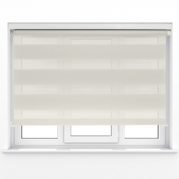 Caecus Day Night Roller Blind Natural 50cm - Cream - Wilko - thumbnail 1