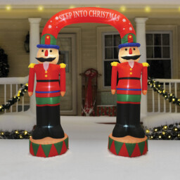 Inflatable Nutcracker Arch Red - Wilko - thumbnail 2