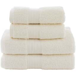 Deyongs Bliss Pima Cream Bath Towel - Size: 70 x 127cm - Wilko - thumbnail 1