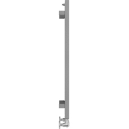 Terma Zig Zag Salt n Pepper Heated Towel Rail 835 x 500mm - Size: 83.5 x 50 x 7.2cm - Grey - Wilko - thumbnail 5