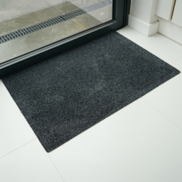 Desire Rugs Anthracite Non Slip Absorbent Dirt Trapper Entrance Door Mat 50 x 80cm - Size: 80 x 50 x 0.3cm - Wilko - thumbnail 3