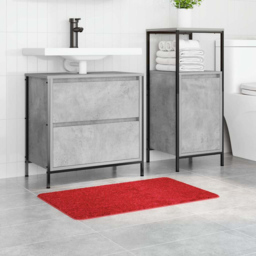 vidaXL Red Anti-Slip Bath Mat 50 x 80cm - Size: 0.2 x 50 x 80cm - Wilko - thumbnail 3
