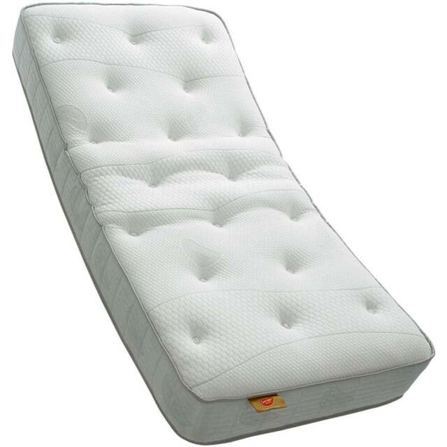 Sareer Matrah Small Single Pocket Memory Mattress - White - Wilko - image 1