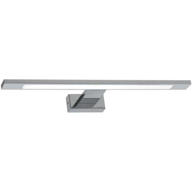 Milagro Shine Silver LED Wall Lamp 40cm 230V - Size: 12 x 40 x 4cm - Wilko - image 1