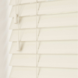 New Edge Blinds Grained Venetian Blinds Misty White 100cm - Size: W 100cm x D 130cm - Wilko