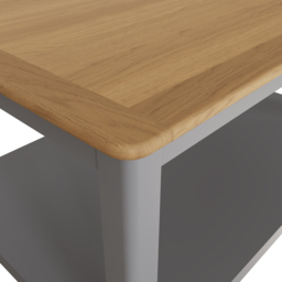 FWStyle Taberno Dove Grey Coffee Table - Wilko - thumbnail 4