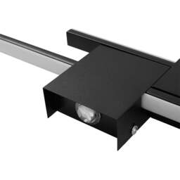Living and Home Modern Black Aluminium LED Wall Light 18W - Size: 16 x 59 x 4cm - Wilko - thumbnail 5