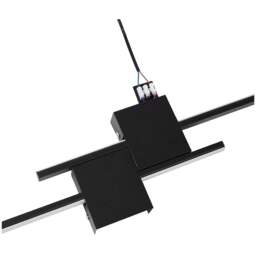 Living and Home Modern Black Aluminium LED Wall Light 18W - Size: 16 x 59 x 4cm - Wilko - thumbnail 4