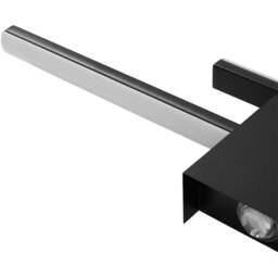 Living and Home Modern Black Aluminium LED Wall Light 18W - Size: 16 x 59 x 4cm - Wilko - thumbnail 6
