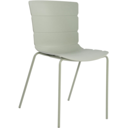 Core Products Bali Set of 2 Light Green Plastic Kitchen Chair - Wilko - thumbnail 5